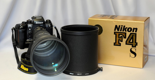 Обои картинки фото nikon f4s, бренды, nikon, фотокамера