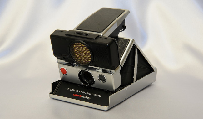 Обои картинки фото polaroid sx-70 sonar, бренды, polaroid, фотокамера