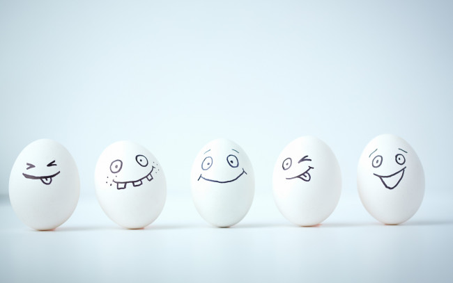 Обои картинки фото еда, Яйца, улыбка, рожица, яйца, eggs, smile, funny, face