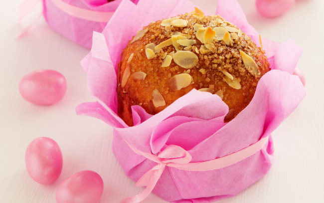 Обои картинки фото праздничные, пасха, easter, cake, eggs, кулич, выпечка, яйца