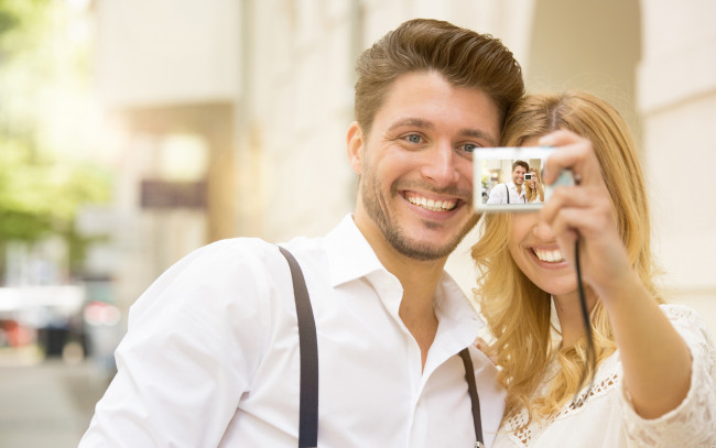 Обои картинки фото разное, мужчина женщина, влюбленные, фото, селфи
