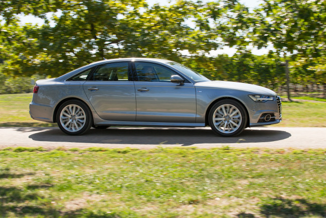 Обои картинки фото автомобили, audi, 2015г, 4g-c7, quattro, tdi, 3-0, a6, sedan, s, line, au-spec