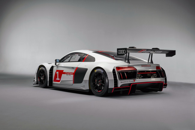 Обои картинки фото автомобили, audi, 2015г, lms, r8