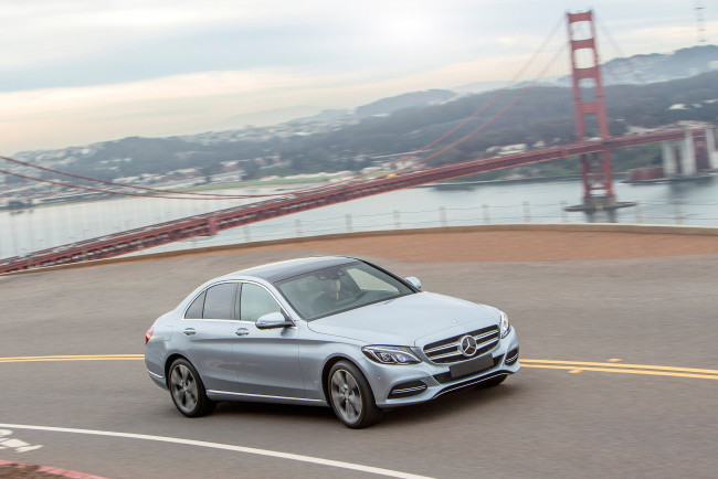 Обои картинки фото автомобили, mercedes-benz, c, 350e, 2015г, w205
