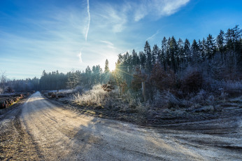 Картинка природа дороги тракт