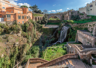 Картинка valle+dell`aniene +tivoli города -+панорамы простор