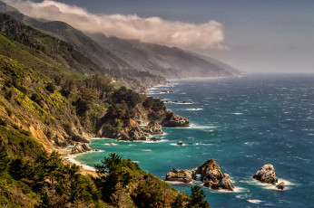 Картинка природа побережье море берег