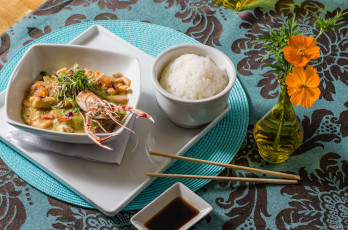 Картинка еда рыба +морепродукты +суши +роллы креветки