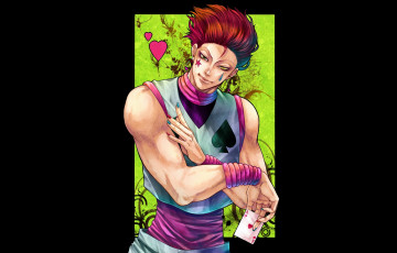 Картинка аниме hunter+x+hunter хисока