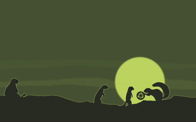 Обои картинки фото компьютеры, ubuntu linux, фон, логотип