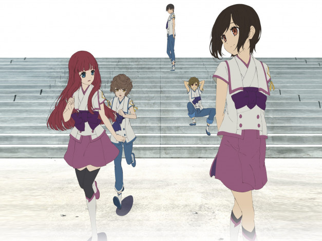 Обои картинки фото аниме, unknown,  другое , девушки