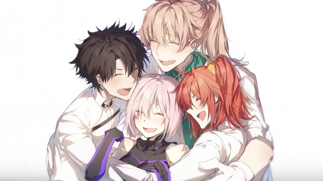 Обои картинки фото аниме, fate, stay night, персонажи