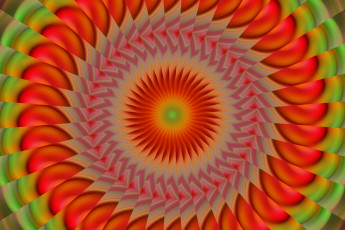 Картинка 3д+графика фракталы+ fractal цвет фон узор