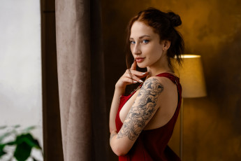 Картинка девушка девушки -unsort+ рыжеволосые+и+другие модель darya rudykh