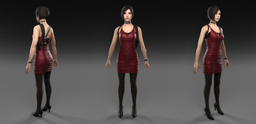 Картинка 3д+графика люди+ people девушка взгляд фон