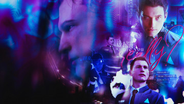 Картинка detroit+become+human видео+игры detroit +become+human взгляд фон мужчина