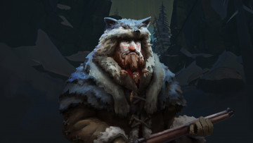 Картинка видео+игры the+long+dark иеремия охотник шкура ружье