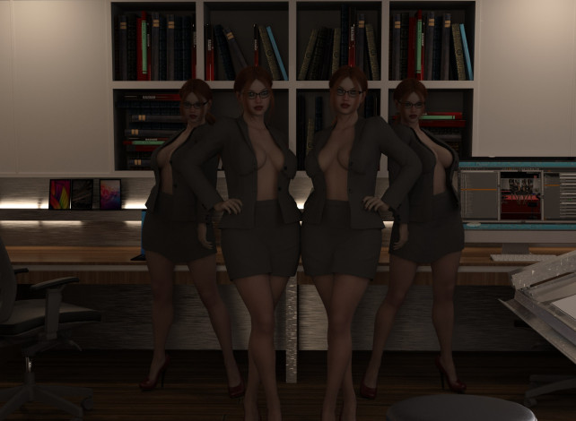 Обои картинки фото 3д графика, люди , people, девушка, взгляд, фон