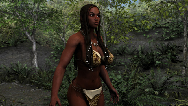 Обои картинки фото 3д графика, фантазия , fantasy, девушка, взгляд, фон