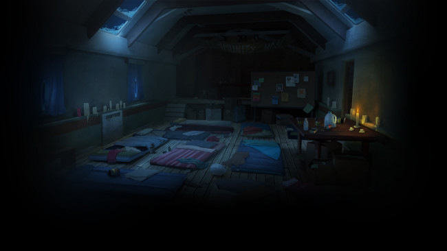 Обои картинки фото видео игры, the long dark, убежище, матрасы, свечи