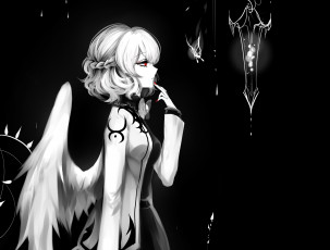 Картинка sheya аниме touhou девушка