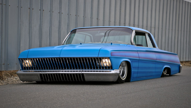 Обои картинки фото автомобили, chevrolet, 1962, impala
