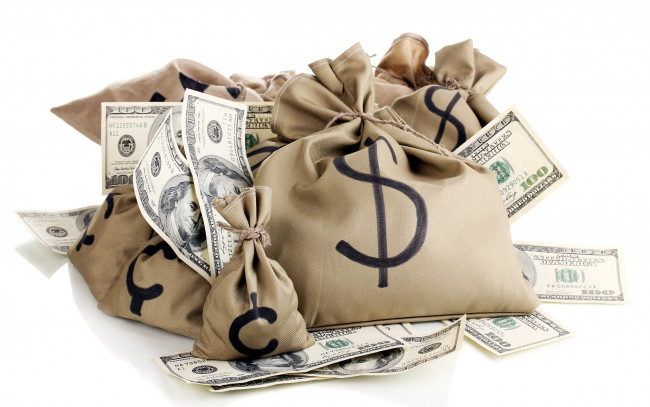 Обои картинки фото разное, золото,  купюры,  монеты, доллары