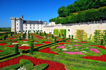 Картинка chateau+de+villandry города замки+франции chateau de villandry