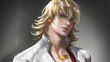 Картинка аниме tiger+and+bunny тигр и кролик