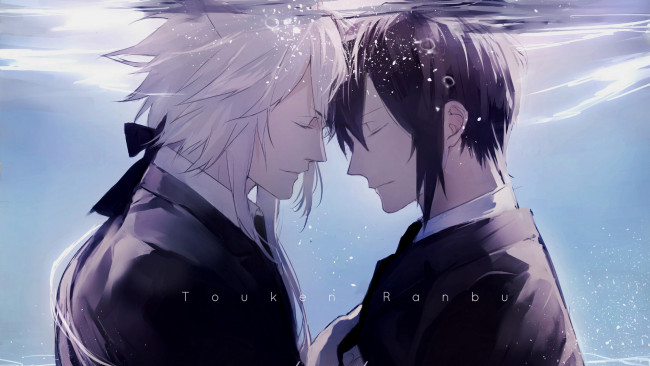 Обои картинки фото аниме, touken ranbu, touken, ranbu