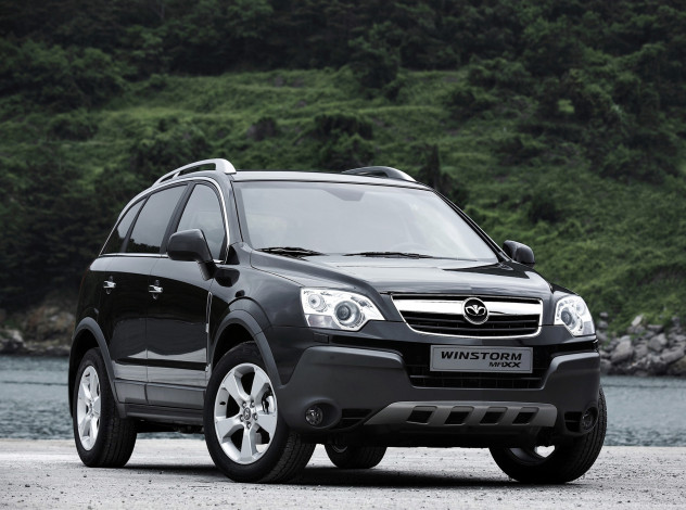 Обои картинки фото daewoo winstorm, автомобили, daewoo, winstorm, автомобиль, кроссовер