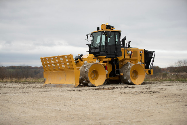 Обои картинки фото техника, фронтальные погрузчики, caterpillar