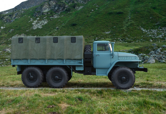 Обои картинки фото урал- 375, автомобили, урал, урал-, 375, автомобиль, грузовик