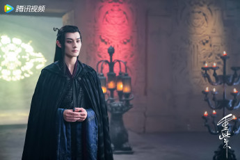 обоя кино фильмы, ghongzi, демон, плащ, свечи