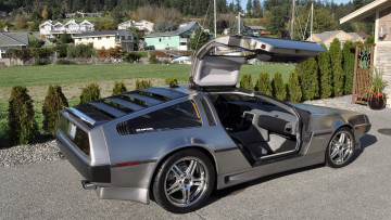 Картинка автомобили dmc delorean