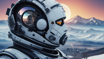 Картинка фэнтези роботы +киборги +механизмы stable diffusion модель brixl нейросети графика нейроарт ai art нейронные сети рисунки нейро искусство нейрографика graphics neuroart neural networks drawings neuro neurography created by dave