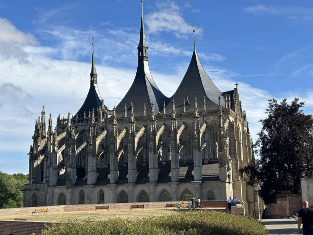 Обои картинки фото кутна гора, чехия, города, - католические соборы,  костелы,  аббатства, кутна, гора