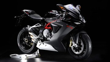 Картинка мотоциклы mv+agusta байк черный