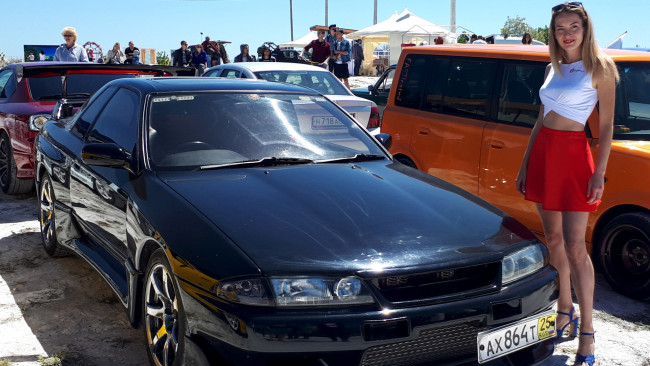 Обои картинки фото автомобили, -авто с девушками, красивая, девушка