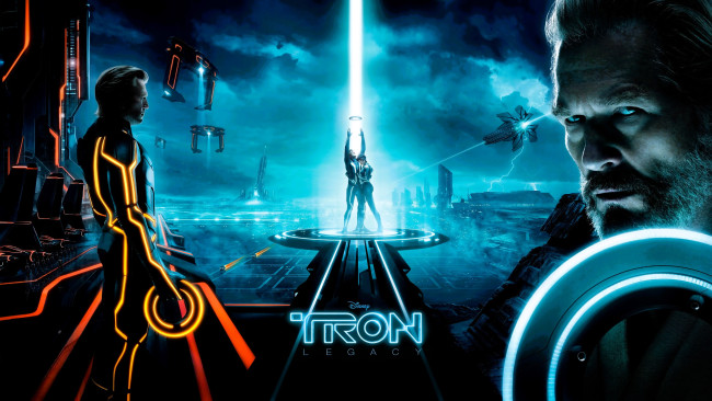 Обои картинки фото кино фильмы, tron legacy, персонажи, костюмы, луч, техника