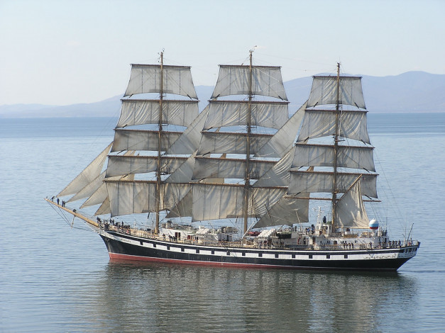 Обои картинки фото паллада, корабли, парусники