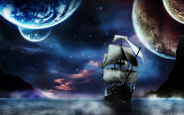 Картинка 3д графика sea undersea море