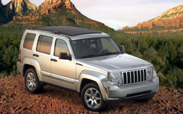 Картинка jeep cherokee liberty автомобили