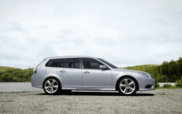 Картинка saab sportcombi aero автомобили