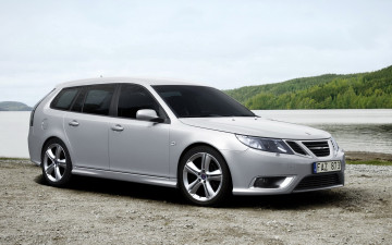 Картинка saab sportcombi aero автомобили