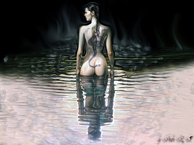 Обои картинки фото фэнтези, девушки