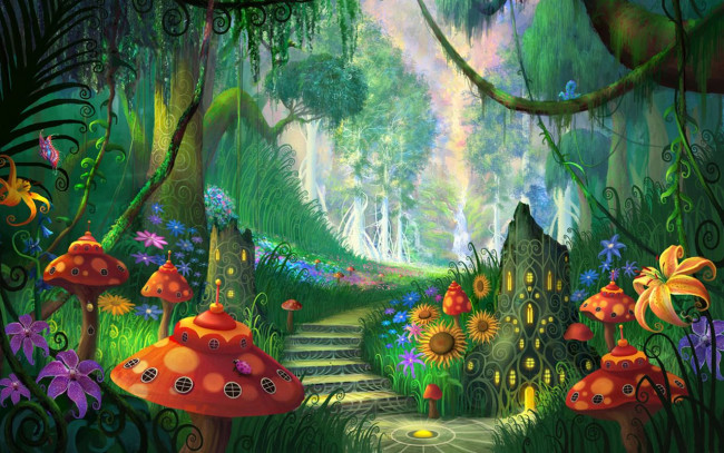 Обои картинки фото фэнтези, пейзажи