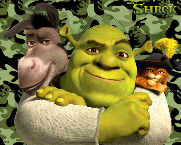 Обои картинки фото мультфильмы, shrek, the, third