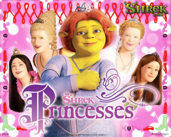 Обои картинки фото мультфильмы, shrek, the, third