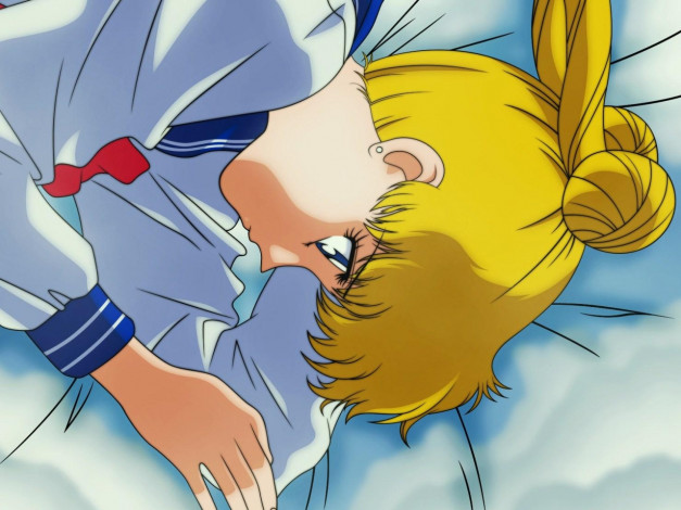 Обои картинки фото usagi, tsukino, аниме, sailor, moon